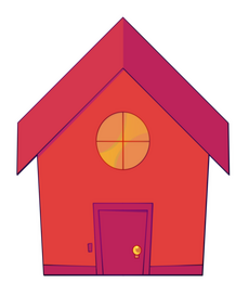 Red House Person